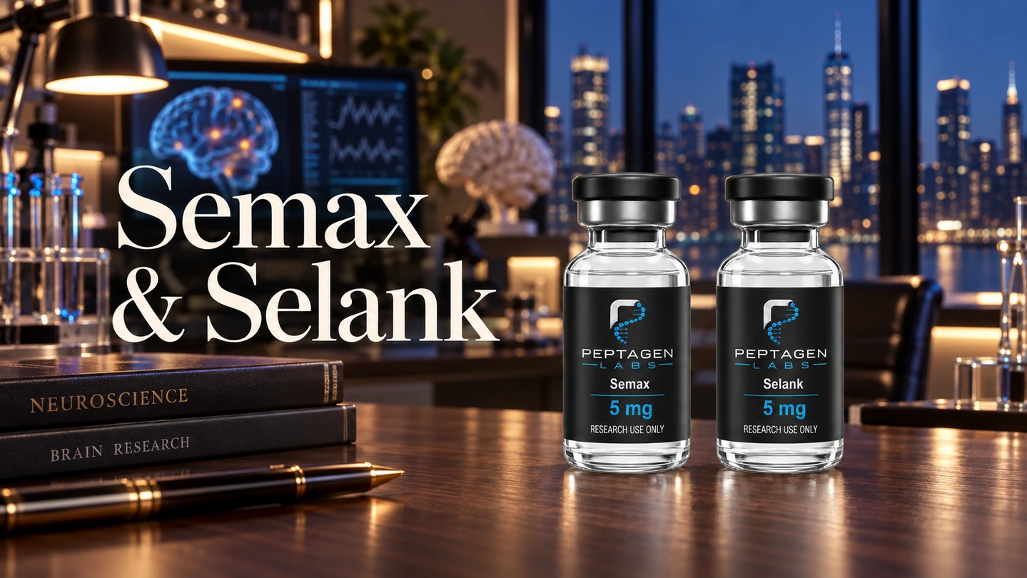 Semax und Selank: Forschung zu kognitiven Peptiden